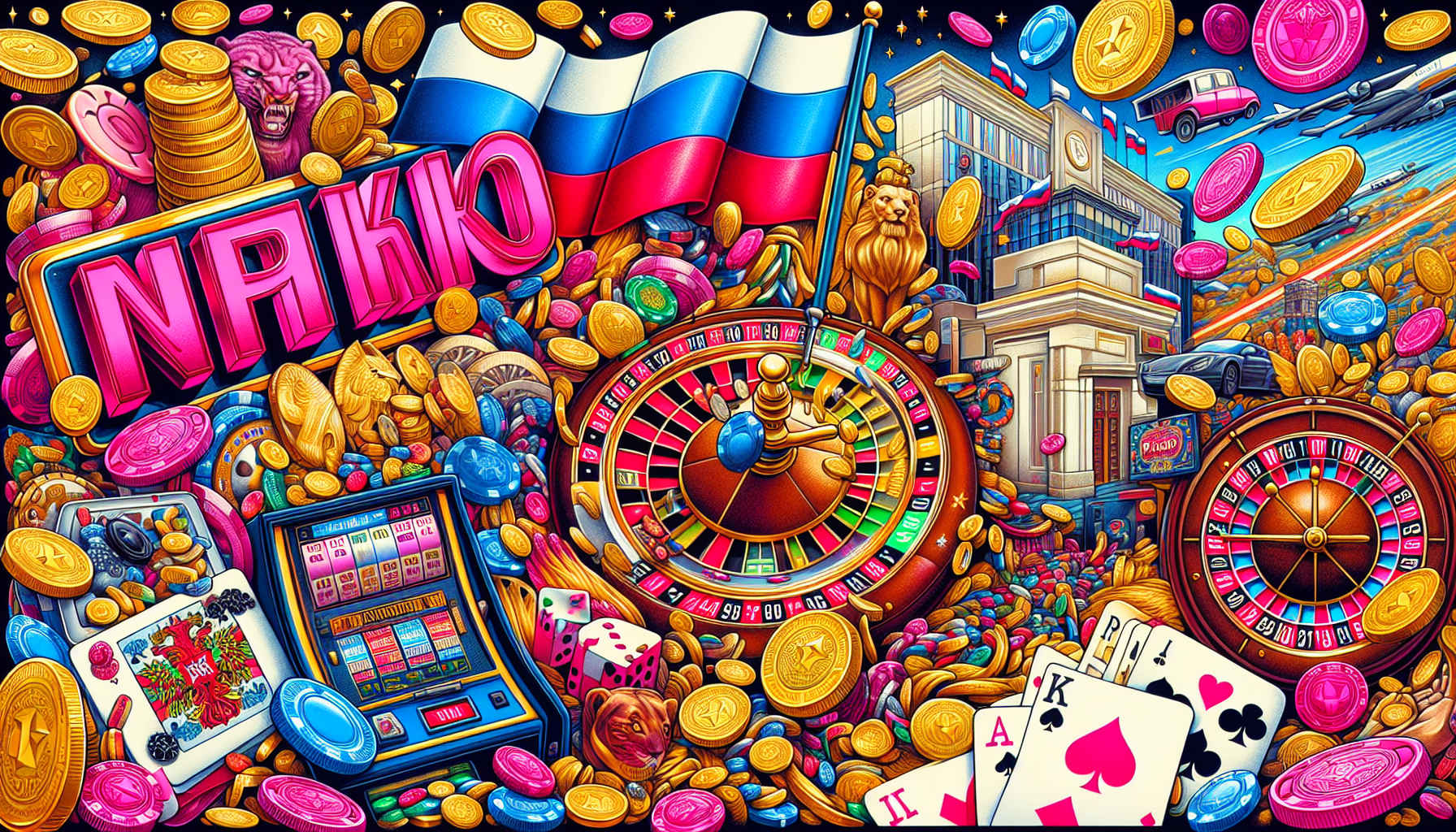 Игровые автоматы Пинко казино